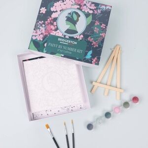 Bridgerton Paint by Number Kit | Izzy & Liv | Netflix